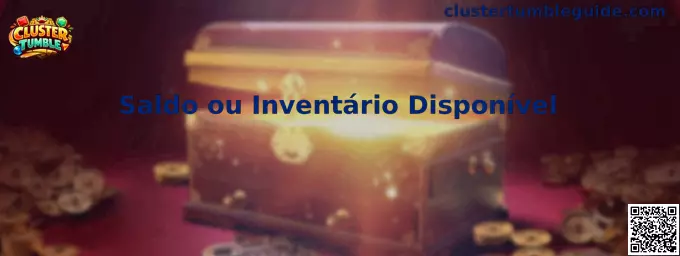 Saldo ou Inventário Disponível en Cluster Tumble