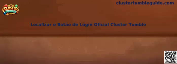 Localizar o Botão de Login Oficial Cluster Tumble