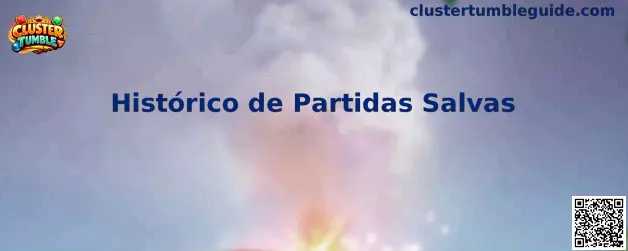 Interfaz de consulta del Histórico de Partidas Salvas en Cluster Tumble